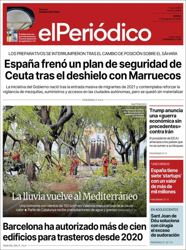 Portada El Periodico