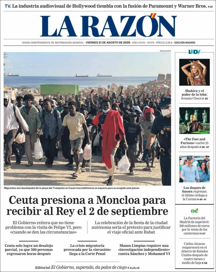 Portada La Razon