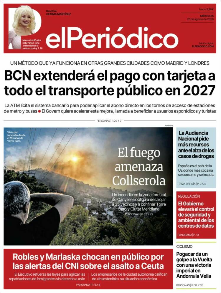 Portada El Periodico