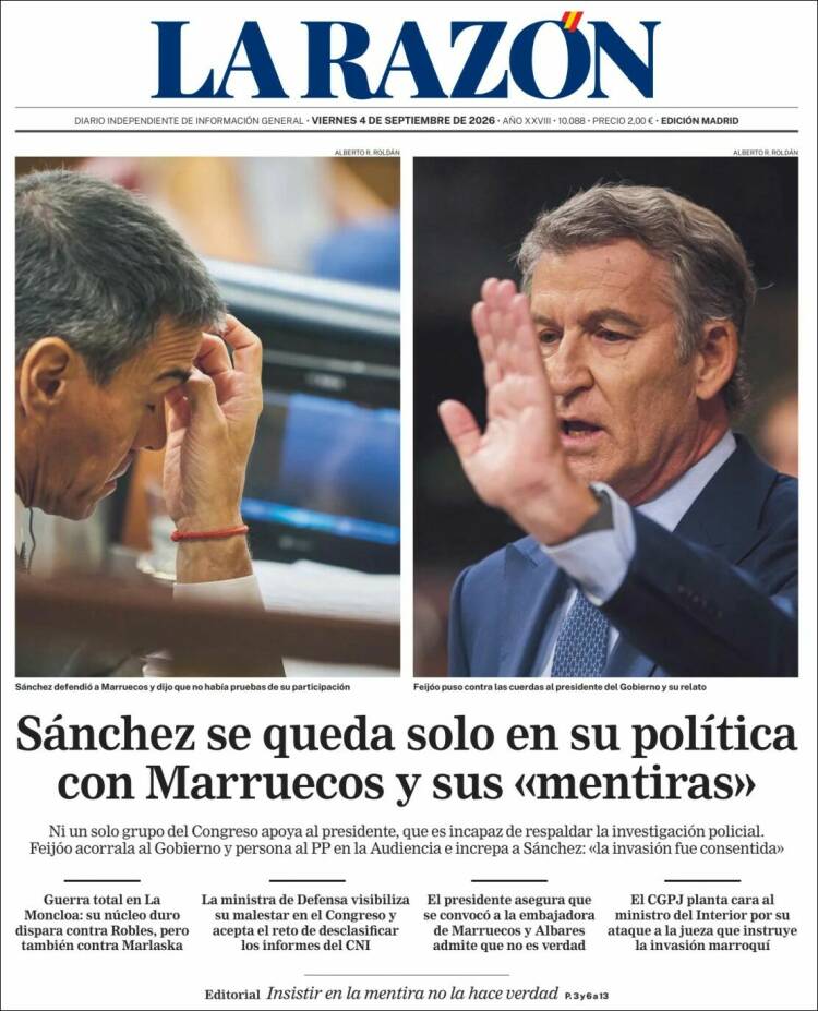 Portada La Razon