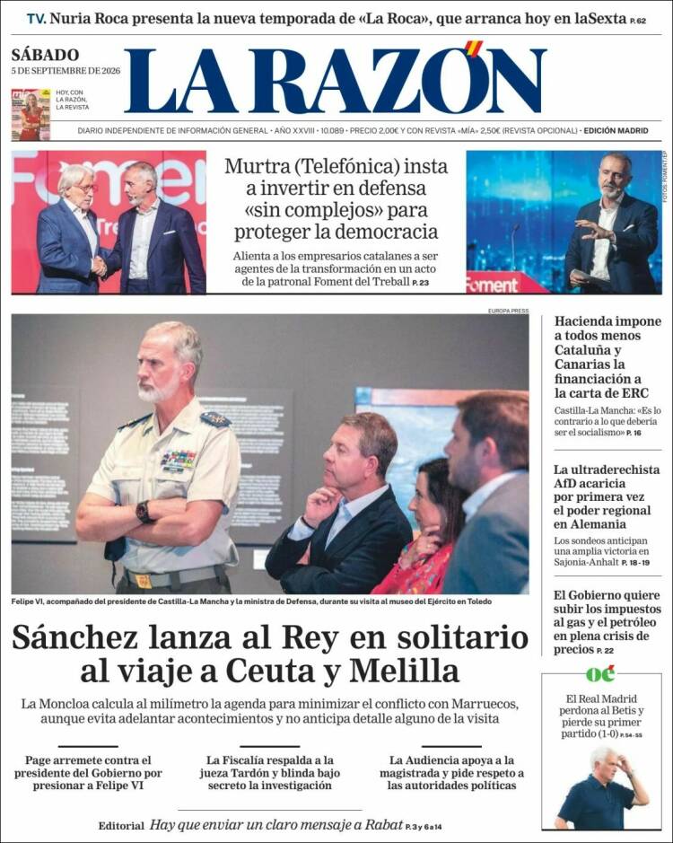 Portada La Razon