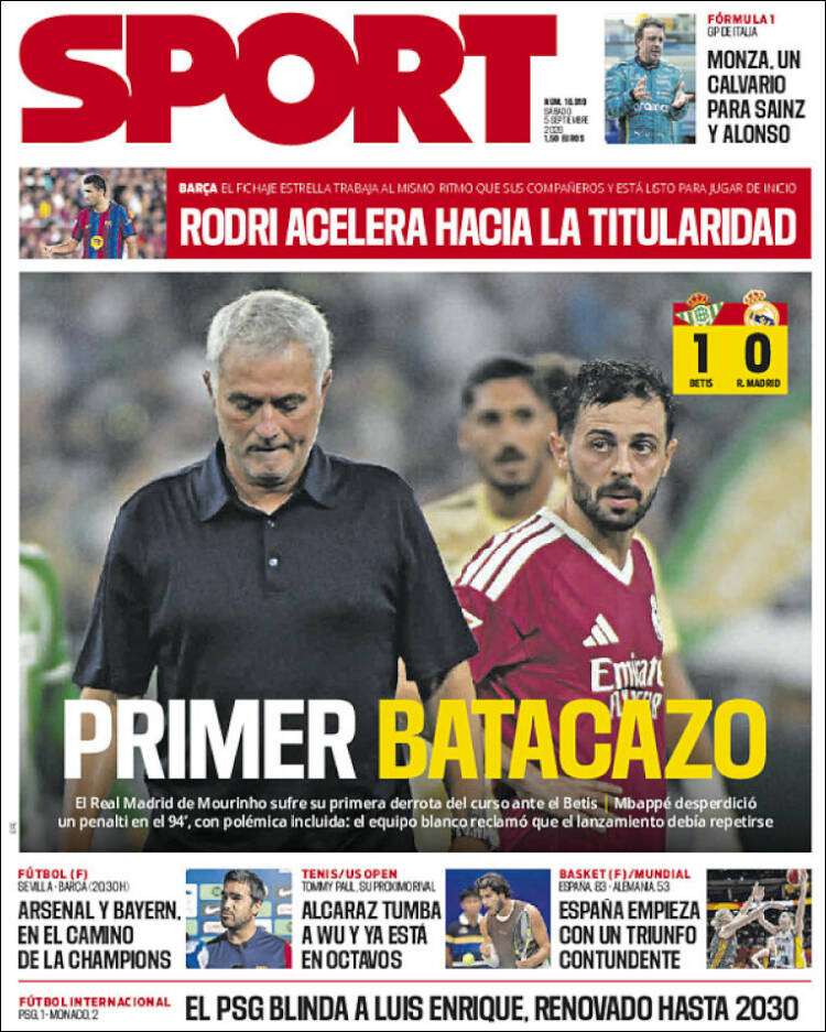 Portada Sport