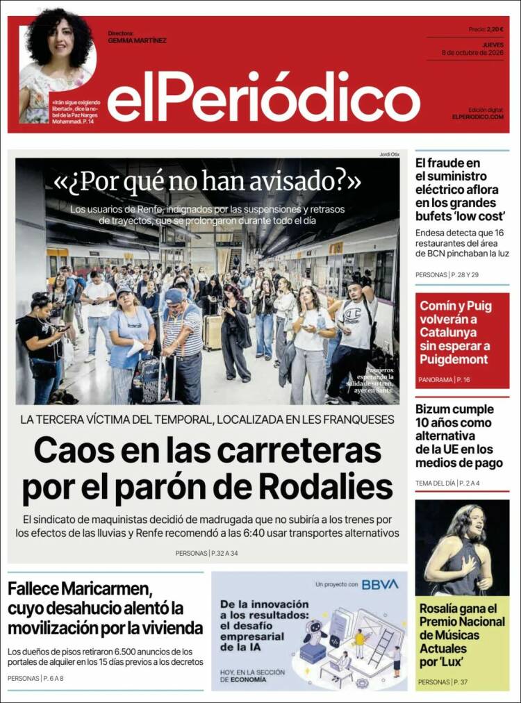 Portada El Periodico
