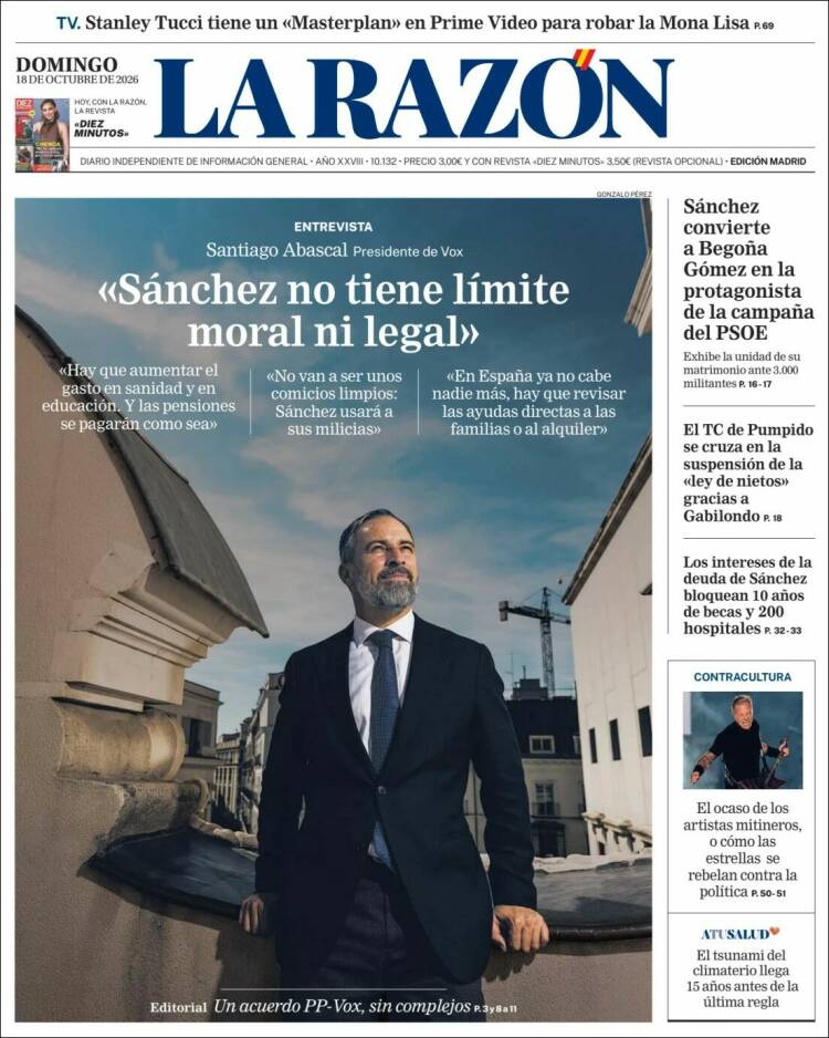 Portada La Razon