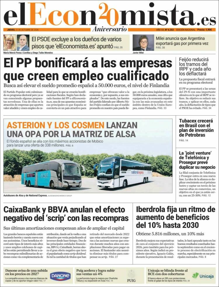 Portada El Economista