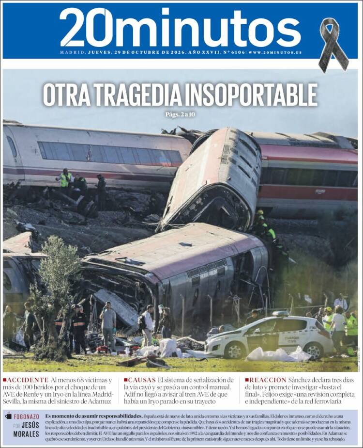 Portada 20 minutos