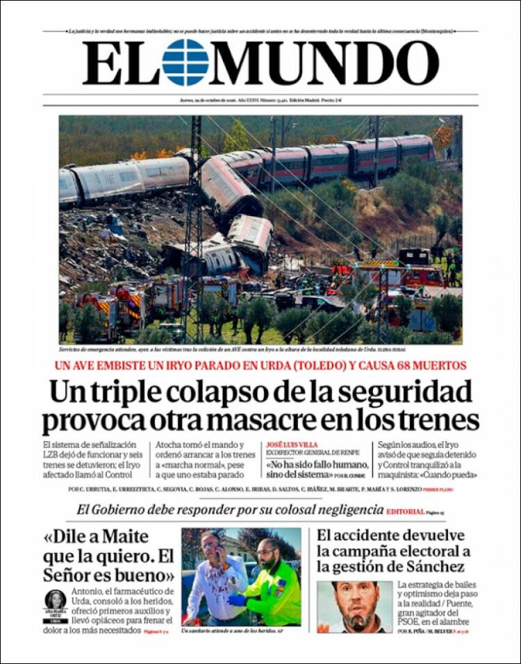 Portada EL MUNDO